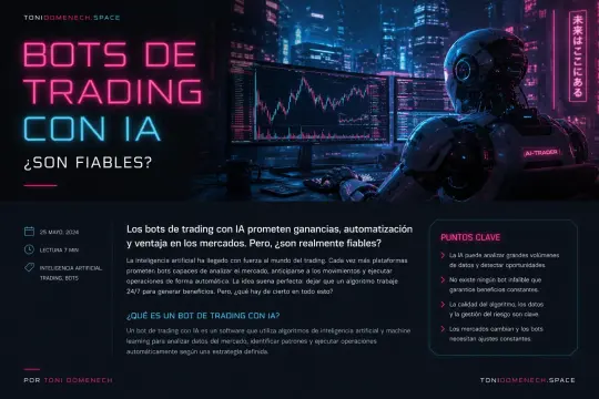 Bots de trading con IA: ¿son fiables?